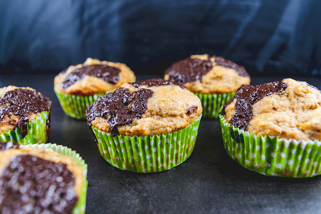 Bananenmuffins ohne Zucker | Hauptsache, es schmeckt!